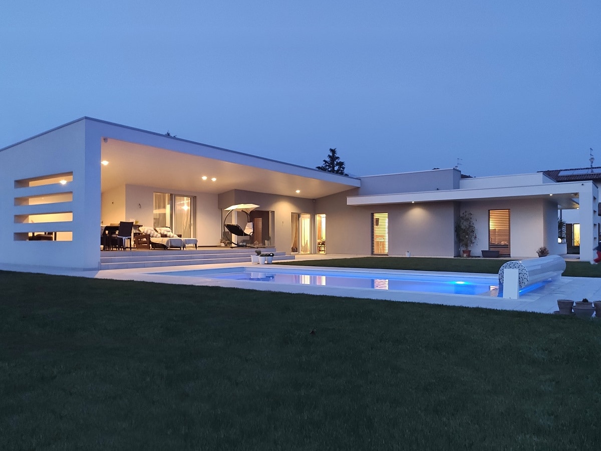 Villa singola in legno ad Almenno S. Salvatore, Bergamo