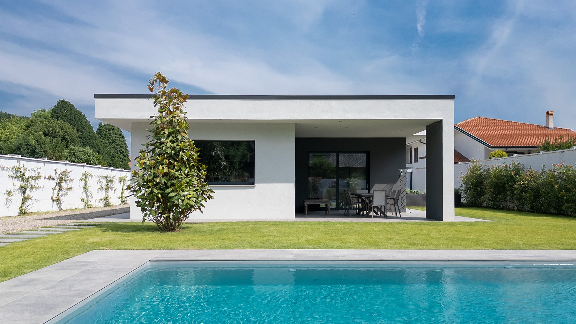 Villa moderna in legno Inveruno